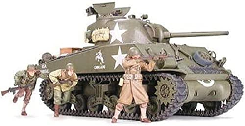 Tamiya 300035250 – 1:35 WWII US Sherman M4A3 spa, 75 mm (9), grön