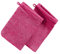 Erwin Müller Waschhandschuh Heidelberg 2er- Pack, 100% Baumwolle pink Größe 15x21 cm - weiche Qualität, saugstark und strapazierfähig - praktisch durch Schlaufe (weitere Farben)