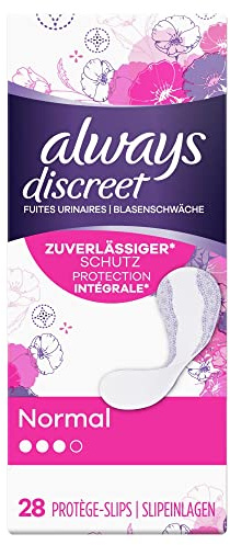 Always Discreet Protège-slips Normal 28 pour fuites urinaires