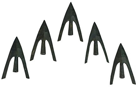 Museum Replicas Swallowtail Arrowhead Hand Forged Steel Hunting Broadhead Fits 5/16 Inch Shaft Medieval Archery Reenactment Gear
