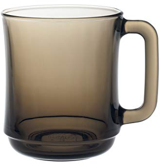 Duralex Versailles - Tazas de cristal (310 ml, tamaño grande, 6 - 31 cl, aptas para lavavajillas)