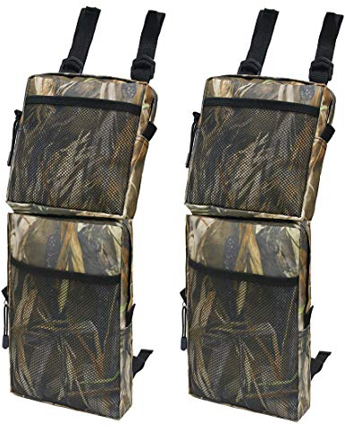 Verve Jelly 2 Stück ATV Fender Taschen Heavy Duty ATV Tank Satteltaschen Wasserdicht 600D Oxford Cargo Lagerung Jagd Taschen