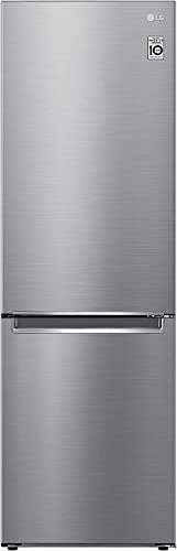 LG GBB61PZGGN Kühl-/ Gefrierkombination, Klasse D, 341 Liter, Smart Inverter Kompressor, Total No Frost, 55,0 x 60,0 x 85,0 cm