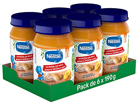 Nestle Verduritas con Pavo 6x190g