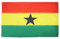 AZ FLAG Ghana-Flagge, 150 x 90 cm, mit 4 Ösen, Ghanaischer Pavillon für Balkon oder Wand