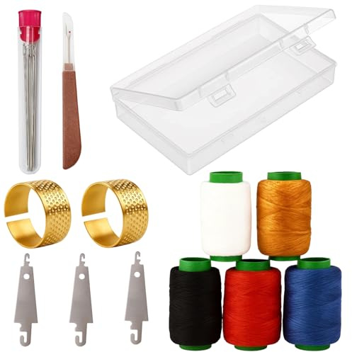 38PCS Sewing Tool Set, Stainless Steel Sewing Needles and Thread Kit, Portable Needle and Thread Kit for DIY, Travel, Home Sewing, Craft Projects