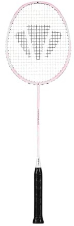 Carlton Badminton Racket VELOCITEX V110, White/Pink