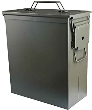US AMMO BOX STEEL M9 CAL 50 LARGE