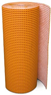 Schluter Ditra-XL Uncoupling and Waterproofing Membrane for Ceramic and Stone Tile Application - Quick Installation, Made of Polyethylene, 7mm Thickness, 175 Square Feet - DITRA-XL/175