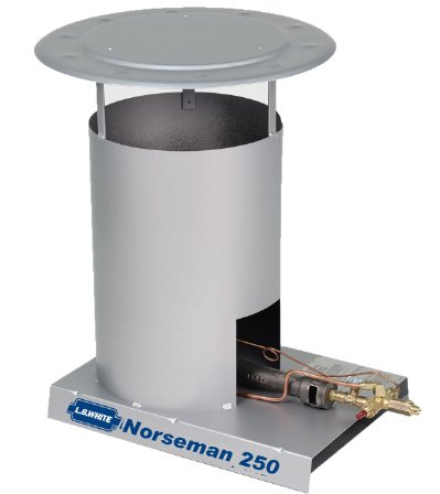 Norseman 250 Convection Propane Natural LP Gas Heater - Portable Space Heater for Camping, Garage, Indoor, Shop, Workshop - 250,000 Btu
