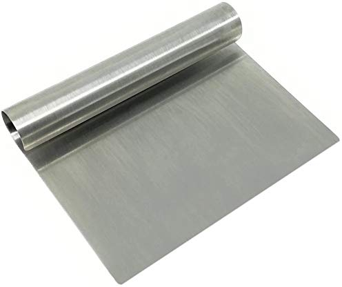 LS - Paletta per Verdura - Utensile Universale in Acciaio INOX - Paletta da Cucina - Argento