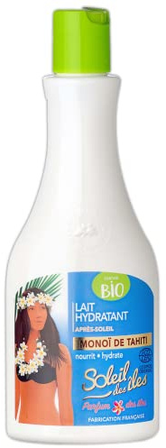 Soleil des îles Lait hydratant après soleil Monoï de Tahiti bio 150ml