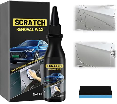 Efface Rayure Voiture, 2025 Car Scratch Remover, Efface Rayure Profonde Voiture, Modèle Crème de réparation de Rayures de Voiture, Efface Rayures Anti-Rayures Pâte Réparation (1PCS)