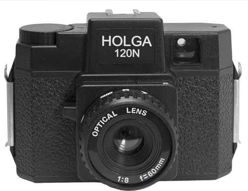 Anton & HOLGA 120N Rollfim Camera optiskt glaslins