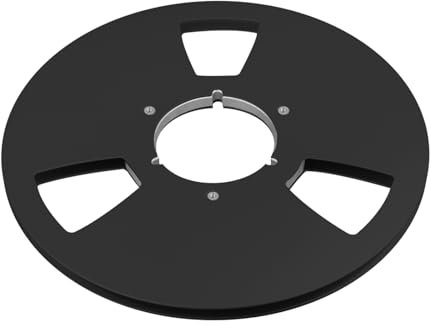 Rullo di ricambio per dischi in vinile, 25,4 cm, bobina da 6,35 mm su bobina, modelli a 3 fori, modelli SoundDeck