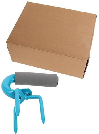 YARNOW Coltivatore Manuale da Giardino a 3 Rebbi in Acciaio al Manganese, Forca per Aerare Terreno Compatto, Utensile Manuale Ergonomico per Ortaggi e Aiuole, Attrezzo Multifunzione