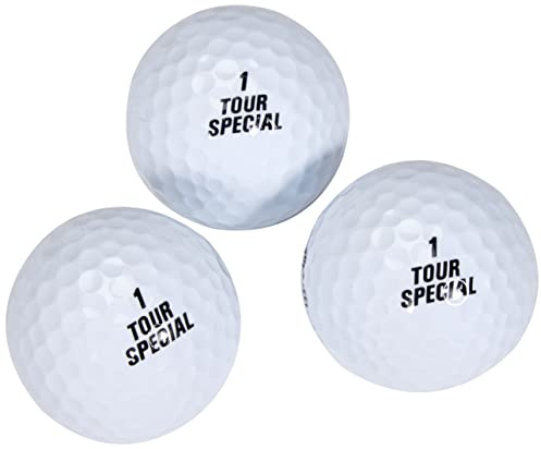 Srixon Tour Special SF Balles de Golf 2 Couches Mixte Adulte, Blanc, M, 15 Unités