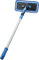 UNGER ProClean Indoor Window Cleaning Kit Fenster, Glas-und Spiegelreiniger, Kunststoff/Polyester, blau/schwarz, Black