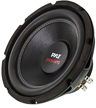Pyle 1 SUBWOOFER PLPW10D 25,00 cm 250 mm 10 500 watt rms 1000 watt max Double Spool von 4 + 4 ohm dvc doppel Stimme Rolle pro Auto, 1 Stuck