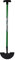 Long Handled Gardening Grass Shears Cutter- Half Moon Lawn Grass Edger- Lawn Sheers Cutter Trimmer Gardening Tools- Lawn Edging Tool- Dutch Hoe (Half Moon Lawn Edger)