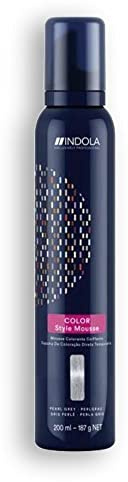 Indola - Color Style Mousse - Pearl Grey - 200 ml