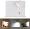 Alpinaluz Applique murale LED orientable 6 W avec tonalité de couleur réglable (3000K/4000K/6000K), CRI> 90, interrupteur, port de charge USB type C et A, support en aluminium blanc 28 cm