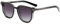RRNTTTM Modische Sonnenbrille für Damen, UV400, Retro-Sonnenbrille mit Farbverlauf für Herren (Schwarz-Grau-Farbverlauf)