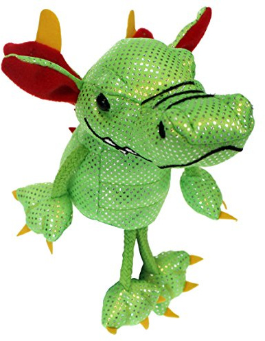 The Puppet Company - Finger Puppets - Dragon (Green), PC002136