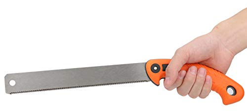 Scies à Bois à Main De 9 Pouces Scies à Main à Dents Fines Type De Traction Scies D'abattage à Onglets Scies à Chantourner Menuiserie Bricolage Accessoires D'artisanat De Menuiserie Pour Bois, Plastiq