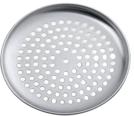 Pizza-Pfanne mit Löchern | große runde Aluminiumlegierung Antihaft-Pizza-Backform | Auch Beheizung von Backgeschirr, Backofen Backwaren, Pizzablätter für hausgemachte Pizza, Kuchen, Gebäck