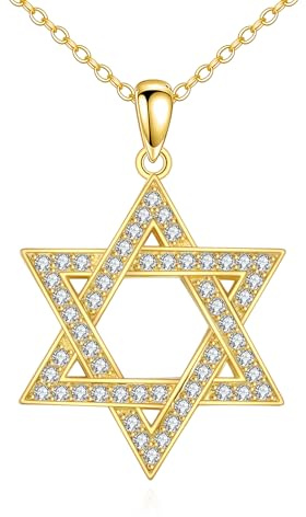 ONEFINITY - Collar de plata de ley 925 con colgante religioso, joyas religiosas, regalos para mujeres y hombres, plata de ley, sin gemas