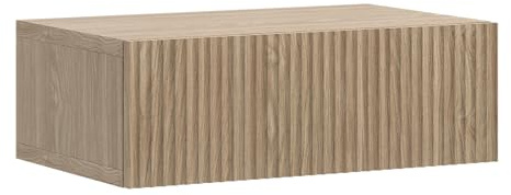 Selsey Nachttisch Nolie, 17 x 50 x 35,6 cm, Eiche Geölt