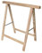 Fixkraft - Stabiler Holzklappbock 750 mm für vielseitige Anwendungen: Robuster Arbeitsbock & Tapezierbock, platzsparend klappbar, 75x76x4 cm, ideal für Werkstatt & Heimwerkerprojekte