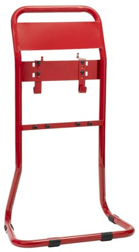 Firechief Flat Pack Fire Extinguisher Stand, Double, Red - Versatile Fire Safety Stand for Powder, Foam, or CO2 Fire Extinguisher - Fire Extinguishers Stand for Offices, Premises, and Workplaces