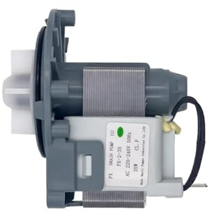 Motor de bomba de drenaje for lavadora PX-2-35 (220 V/240 V, 50 Hz, 35 W), compatible con Little Swan.