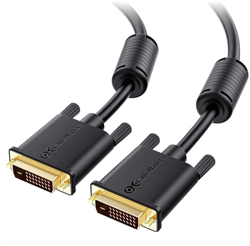 Cable Matters DVI Cable with Ferrites - 6ft, DVI Dual Link Cable