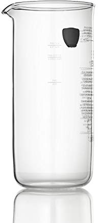 ESPRO Reservglaskaraff till Pressbryggare P3/P5, 830 ml | Passar ESPRO P3 och P5, borosilikatglas, diskmaskinssaker, enkel att byta ut