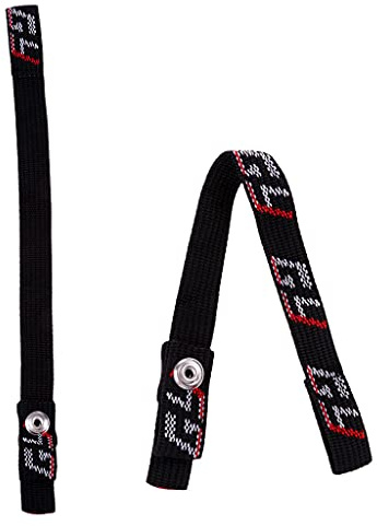 2 De Remplacement De Casque De Hockey sur Glace Boucle avec Une Seule Pression