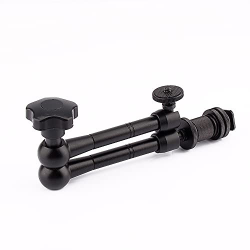 Magic Arm, 11 de Metal Ajustable, Brazo de extensión, Soporte de cámara para cámara DSLR/LCD/Monitor