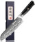 Kitory Kochmesser Santoku Messer Damaskus Edelstahl 67 Lagen Küchenmesser Japanisches Damastmesser 17 cm Klinge Aus VG10 Stahl mit Pakkaholz-Griff