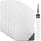 EATBALE Trockner Filter für Beko Grundig Blomberg ElektraBregenz 2964840100, Wärmepumpentrockner Filter mit Filtertuch, 240 x 150 x 10 mm, Schwammfilter Filtermatte Kondenstrockner Fusselfilter