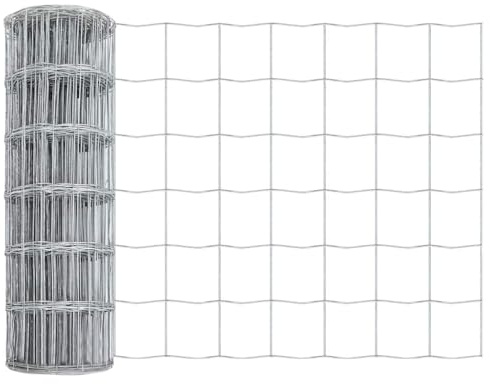 vidaXL Recinzione Euro 0,4 x 10 m Ferro rivestito in PVC, Divider moderno per giardino e terrazzo, rete in ferro, parete resistente, schermo impermeabile