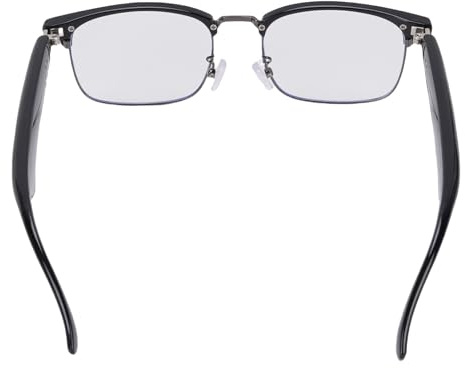 Yechiry Gafas Inteligentes con Asistente de Voz Control Táctil BT Gafas Inteligentes con Traductor de IA Compatible con 150 Idiomas para Música, Llamadas Tomar Fotos Viajes Trabajo