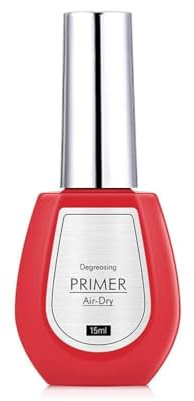 LUCKDANO 15ml Air Dry Primer Nail Art Desiccant - Free Nail Art Balancing Liquid for Strong Adhesion & No Lift - Compatible with All Gel & Acrylic