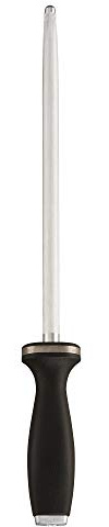ZWILLING 10-inch Sharpening Steel with Stainless Steel End Cap