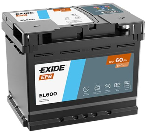 Start & Stop Exide Battery 70 Ah 720 (en) EL600