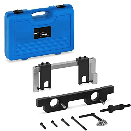 MSW MSW-ETTBMW-05 Steuerketten-Werkzeug Nockenwellenarretierung Steuerzeiten-Werkzeug kompatibel mit BMW-N20/N26-Motoren 7-teilig