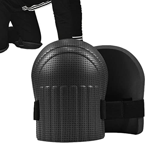 Rianpesn Genouillères antidérapantes pour homme, protection des genoux en mousse EVA pour construction, nettoyage, sol