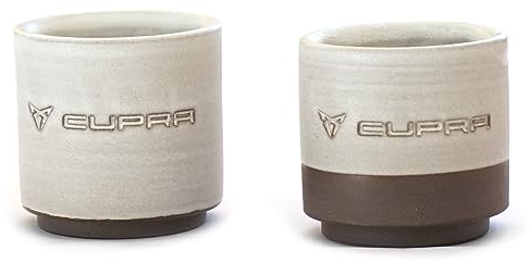 Seat OCU10200 Espresso Tasse Kaffeetasse Becher, mit CUPRA Logo, 2 Stück