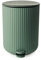 Blue Canyon Newly Launched Berkeley Pedal Bin with Bamboo Lid, 5 L Capacity, Anti – Fingerprint, Durable Material, Dustbin for Bedroom & Office, Cylindrical Shape, Kitchen Bin, Compact Size, Green